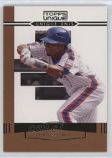 2009 Topps Unique Unique Unis Select 4/99 Jose Reyes #UU10 1g2w