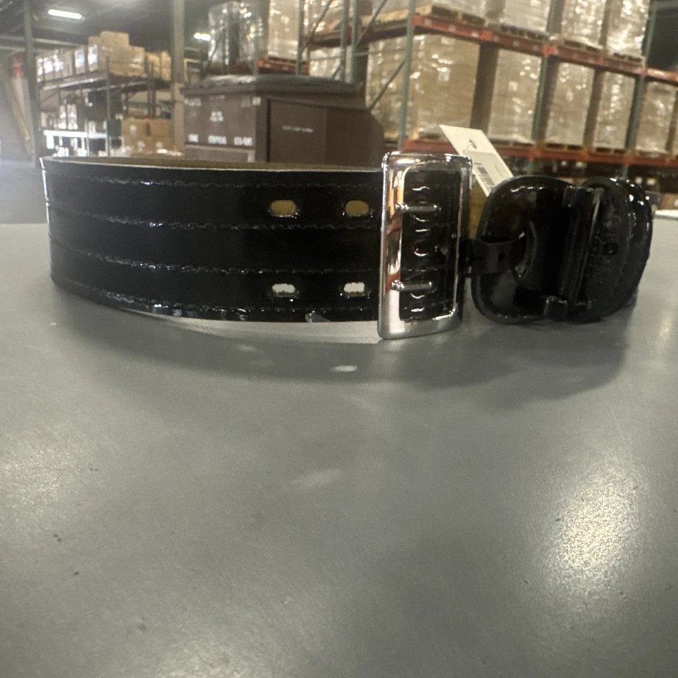 Cinturón de trabajo Safariland modelo 87 87-32-9 cuero con hebilla Foto 3 de 4