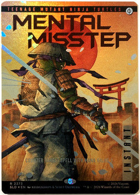MTG Mental Misstep (Foil) Secret Lair x TMNT: The Last Ronin 2375