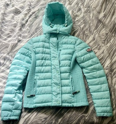 Superdry Original Fuji Slim Double Zip Hooded Jacket - Women's S