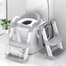 Potty Training Seat with Step Stool for Boys – Adjustable & Safe