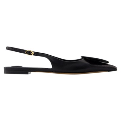 Pumps Les Slingbacks Duelo P - Jacquemus - Leder - Schwarz
