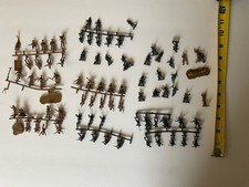 Lot Of 1:72 Scale Airfix WWII German And British Soldier Figurines