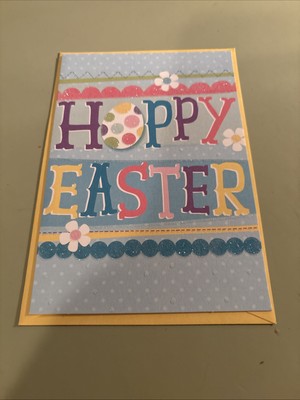 Hallmark Glittering Easter Greeting Card-New 