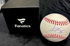 Yoshinobu Yamamoto Signed Autographed Baseball Fanatics COA LA Dodgers