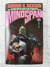 Mindspan by Gordon R. Dickson and Dickson Paperback Very Good 