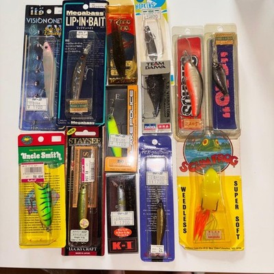 Megabass Lucky Craft Uncle Smith Hard Lure Unopened 30+ Years Old Collectible