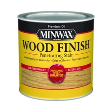 Minwax Wood Finish Natural Stain 1 2 Pint Quick Dry Oil Based Wood Stain