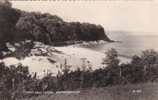 COPPIT HALL SANDS, SAUNDERSFOOT, PEMBROKESHIRE, WALES ~ USED ~ POSTED
