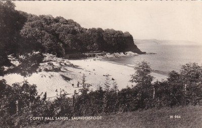 COPPIT HALL SANDS, SAUNDERSFOOT, PEMBROKESHIRE, WALES ~ GEBRAUCHT ~ VERSCHICKT