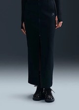 Nike Tech Fleece Slim Maxi Skirt Black Women  s Size XS HJ0918-010 125 NWT