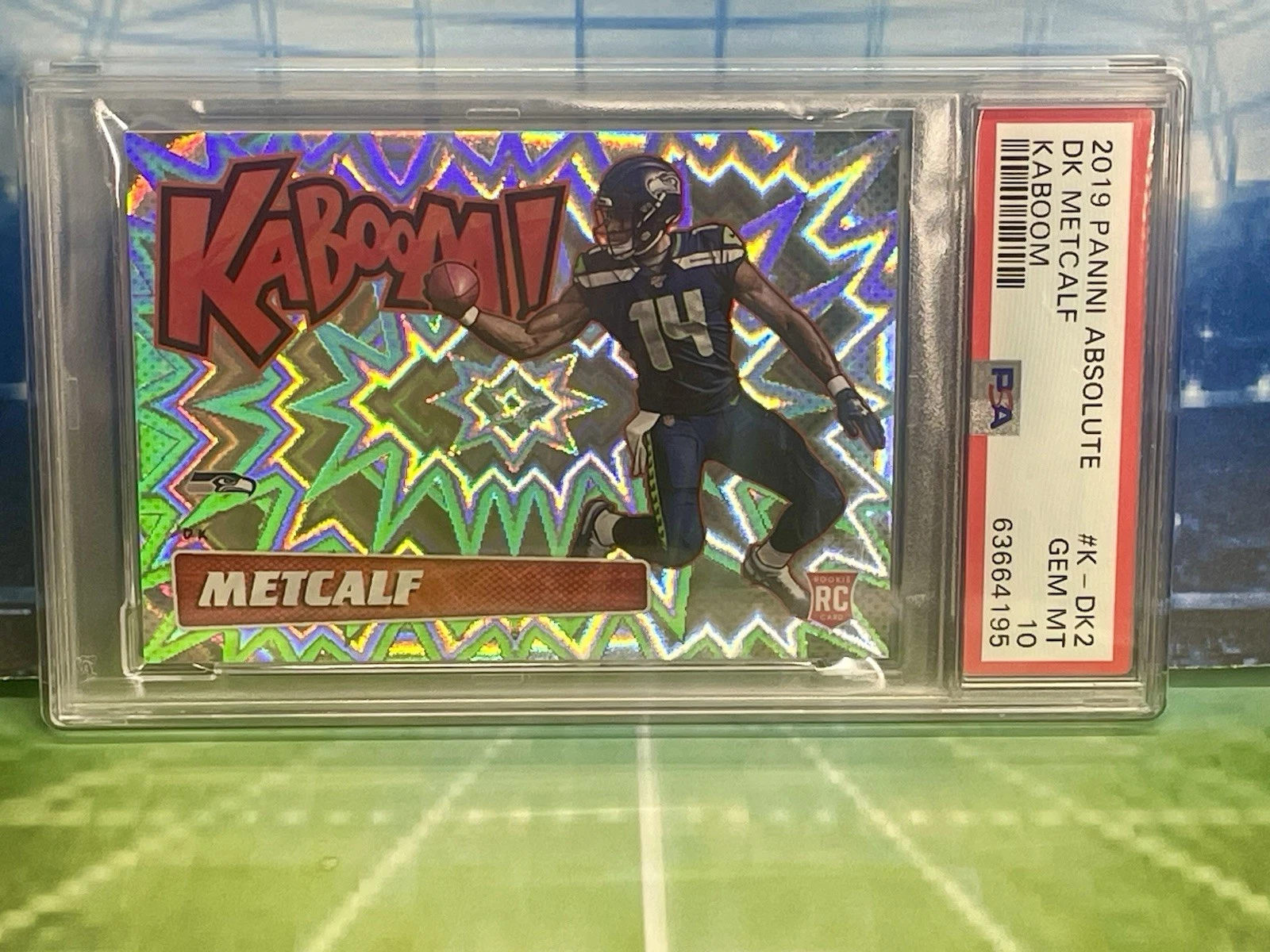 DK Metcalf Panini Absolute Kaboom! #KDK2 Base