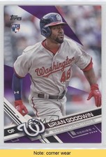 2017 Topps Toys R Us Purple Brian Goodwin #289 READ 0b5