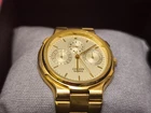 CITIZEN 4300-432118 Gold Day-Date Men's 36mm Quartz Watch From JAPAN