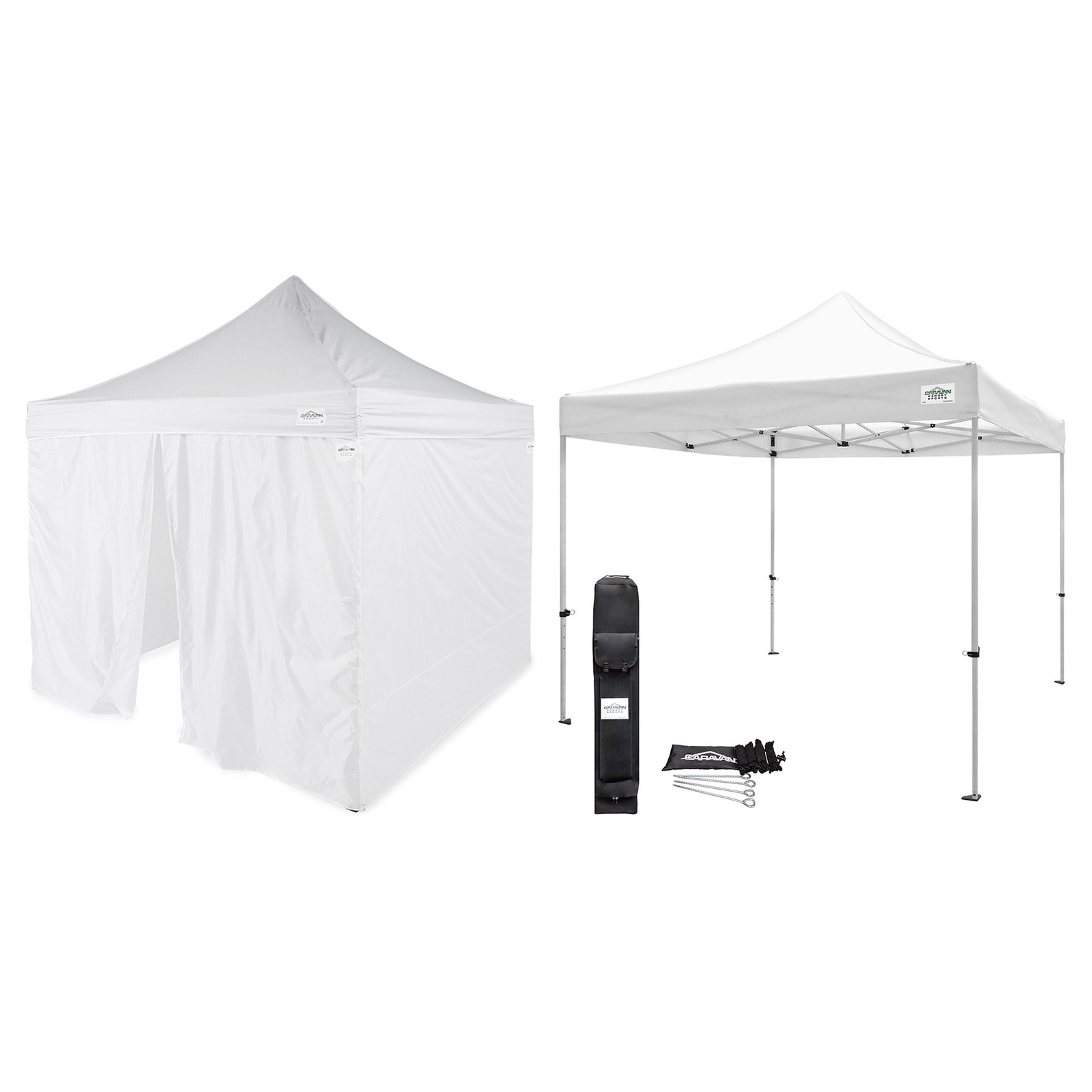 Commercial Tent Sidewalls W/titanshade 10x10' Instant Canopy