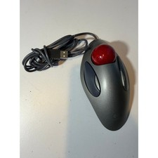 Logitech T-BC21 Trackman Trackball USB Wired Marble Mouse
