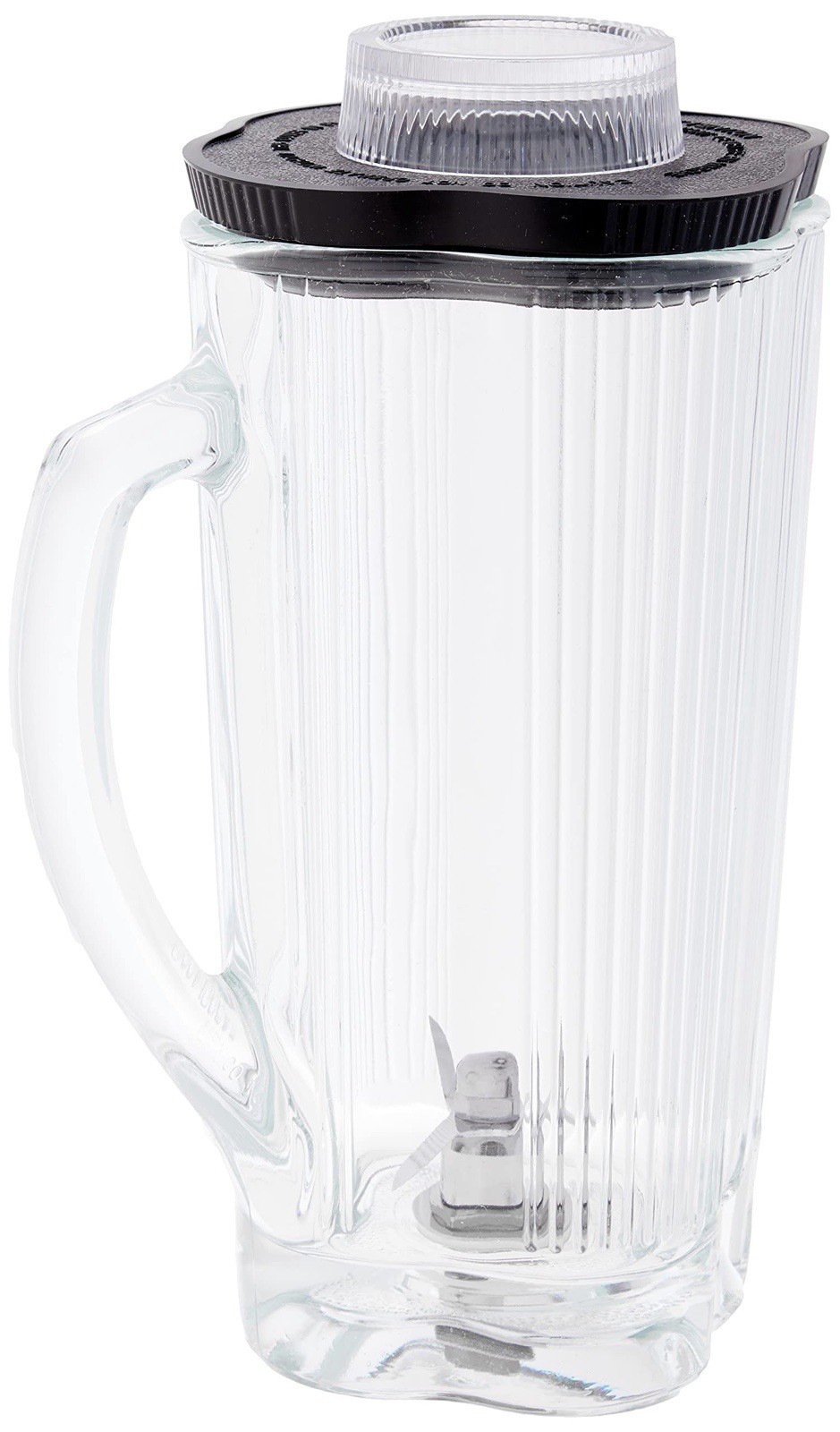 Waring CAC32 40oz Glass Blender Jar Container Blade Assembly Lid Commercial