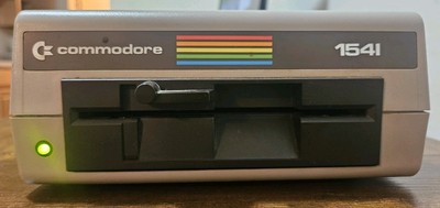 Commodore 1541  Drive Floppy Disk Has Power - Untested 
