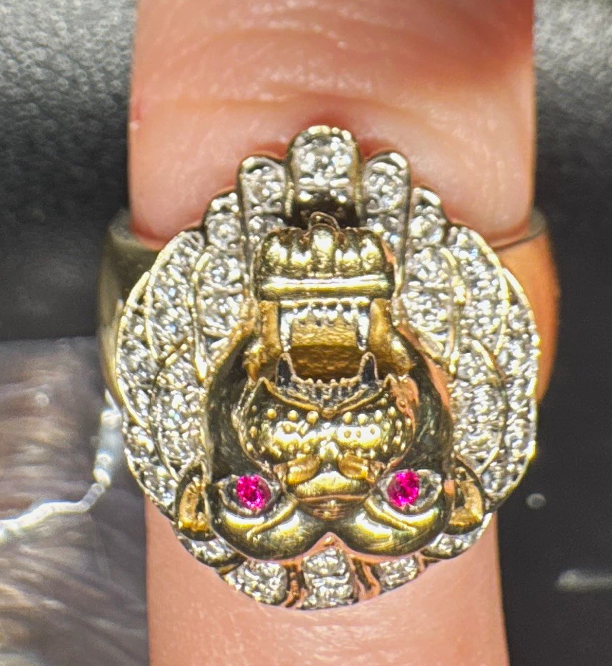 Gold Lion Ring In Fashion Rings for sale - eBay