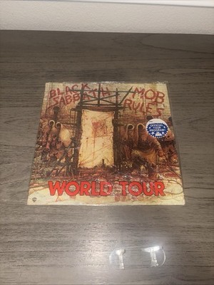 Black Sabbath Mob Rules World Tour Official Program 1981 New Sealed Plastic