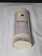 Modern Expressions Infinity Scarf 25.5"x9.8" Gray/Pink Sparkle Knit Gift (Z