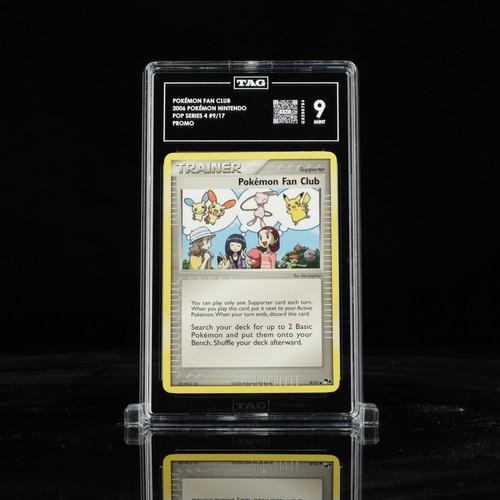 Pokémon Fan Club graded TAG 9 for sale on eBay