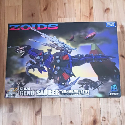ZOIDS AZ-09 GENO SAURER 1/72 Plastic Model Kit Takara Tomy Japan F