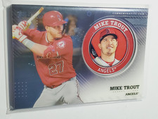 Mike Trout 2020 Topps Series 2 Commemorative Medallion Coin #TPM-MT card  Angels