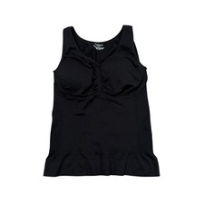 Cami Shaper Seamless Shapewear Tank Top Black XL Built In Bra Compression