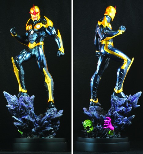 NEW/SEALED Bowen Designs Nova Modern Marvel Full-Size Painted Statue 713/800 - Picture 2 of 6