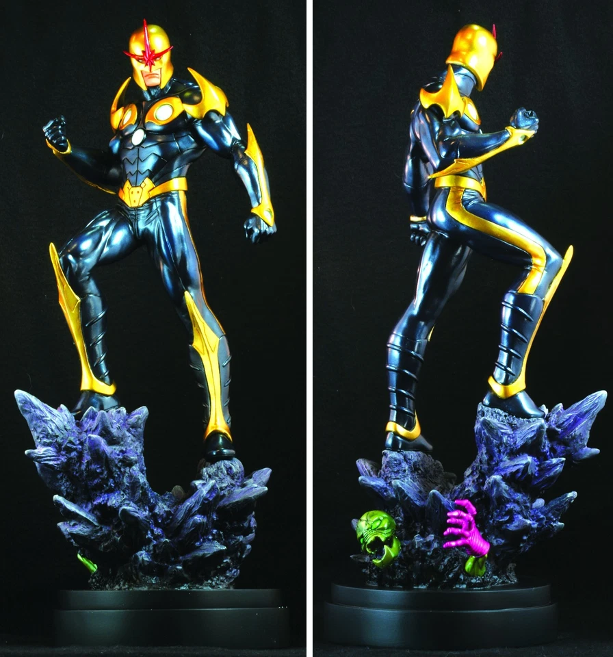 NUEVO/SELLADO Bowen Designs Nova Moderno Marvel Estatua Pintada Tamaño Completo 713/800 Foto 2 de 4