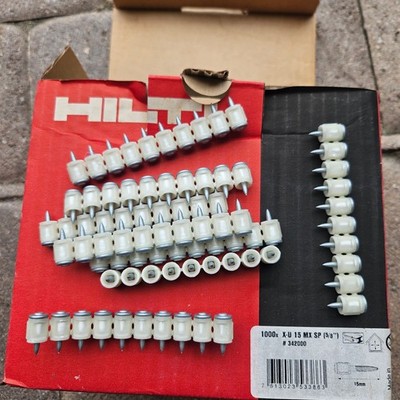 Hilti X-U 15 MX SP (1000) Fasteners 16mm-5/8''