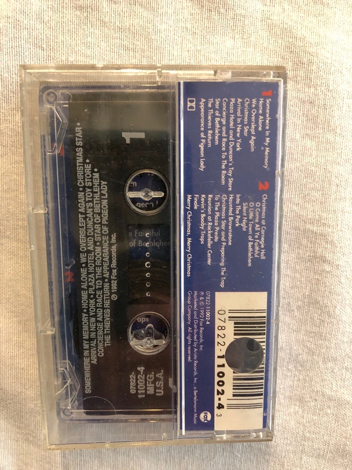 Home Alone 2 Original Score by John Williams (Cassette, 1992) - Image 4 of 4