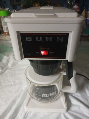 BUNN Brew 10-Cup Home Coffee Brewer, White. Tested. Works.