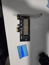 M.2 NVMe SSD to PCIe X1 Adapter