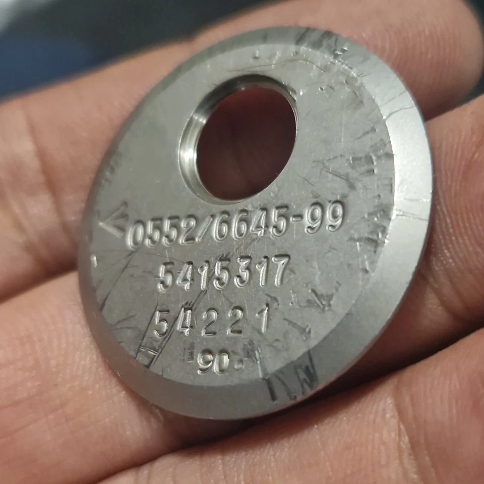 Caixa de relógio militar CWC G10 1990, CWC G10 0552 caixa traseira, peça de relógio CWC - Imagem 4 de 4