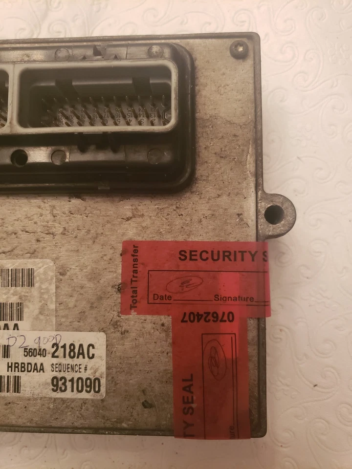 2002 Dodge Ram 5.9 2500 3500 diesel automático pcm p56040218AC - Imagem 4 de 4