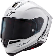 ALPINESTARS 8200124-2170-XS Supertech R10 Helmet - Solid - Gloss White - XS