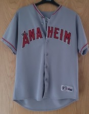 Majestic Anaheim Angels 2003 Grey Road Shirt Exclusive Edition