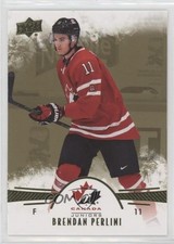 2016 Upper Deck Team Canada Juniors Men's Team Gold Brendan Perlini #43 2d8
