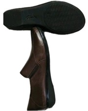 Clarks Cushioned Women's Loafers Brown Leather