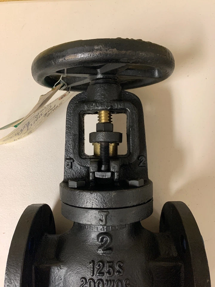 NEW, HAMMOND 2” CAST IRON GLOBE VALVE 125S / 200WOG, FREE SHIPPING - Image 3 of 4