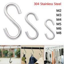 Quality S Hooks Stainless Steel Kitchen Meat Pan Utensil Clothes Hanger Hanging