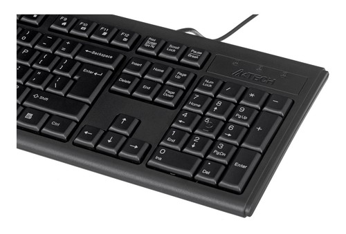 4711421805964 A4Tech KR-83 Tastatur PS/2 Türkisch Schwarz A4 TECH - Bild 3 von 3