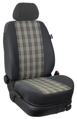 VW T5 Multivan Bj 10/2009-2015 Maß Sitzbezüge Vordersitze: GTI/blau
