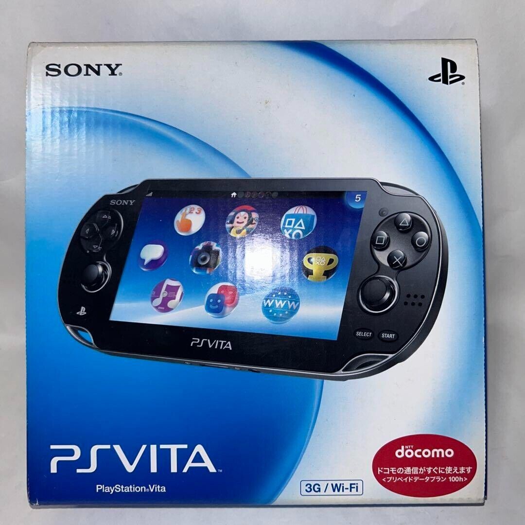 PlayStation Vita ブラック 3G/Wi-Fi PCH-1100-