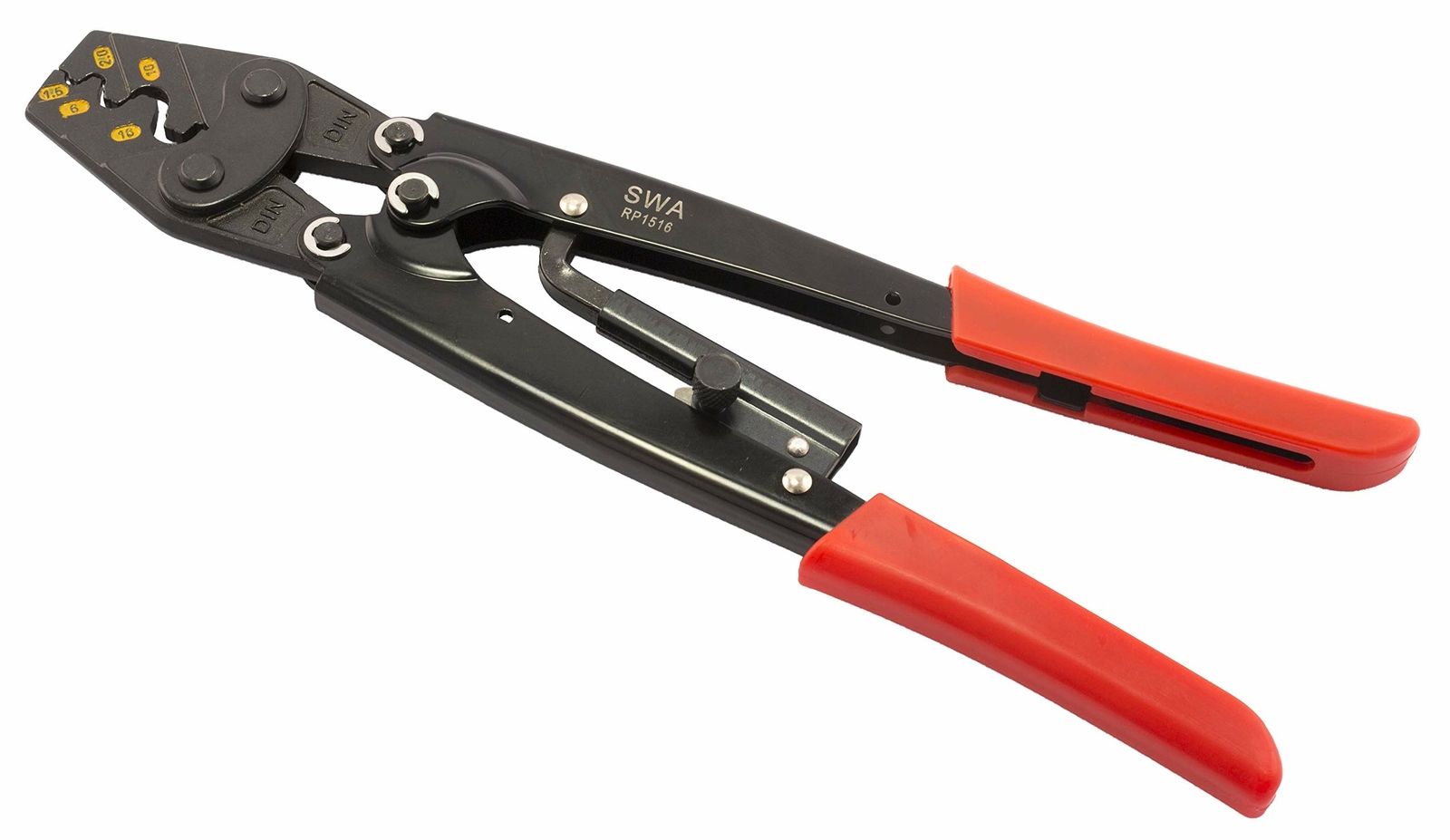 SWA RP1516 crimpatrice a cricchetto per terminali non isolati 1.5 mm-16 mm (v5B)