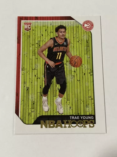 2018-19 Panini NBA Hoops Trae Young Rookie Card #250 Atlanta Hawks RC Hot!