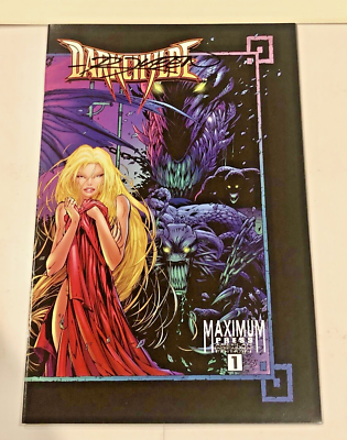 Darkchylde #1, Cover Signed by Randy Queen, COA, Maximum Press