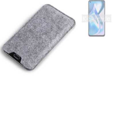 Filz Hülle für OnePlus Ace Racing Edition grau Sleeve Case Tasche Schutz Hüll